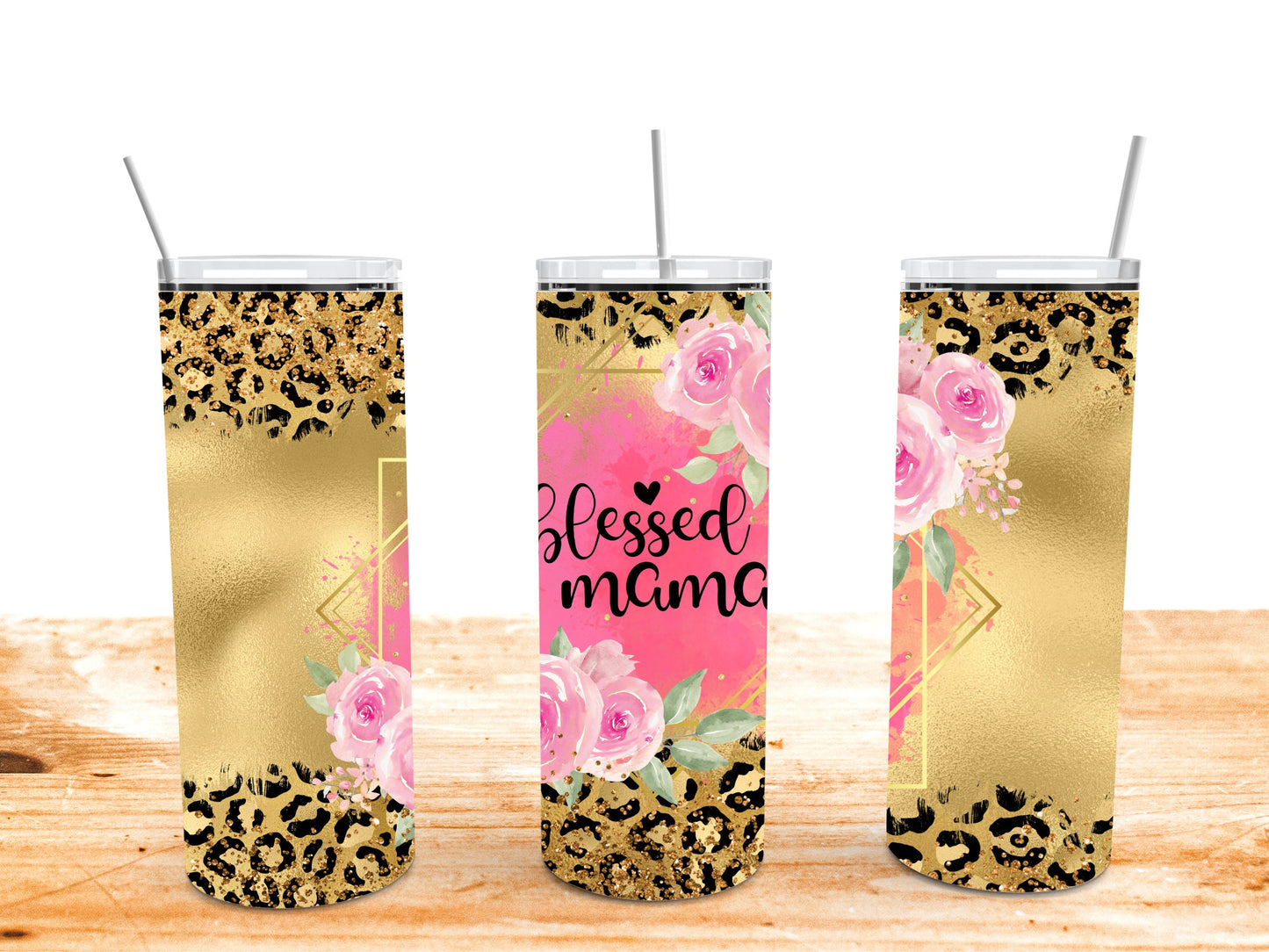 Blessed Mama Tumbler