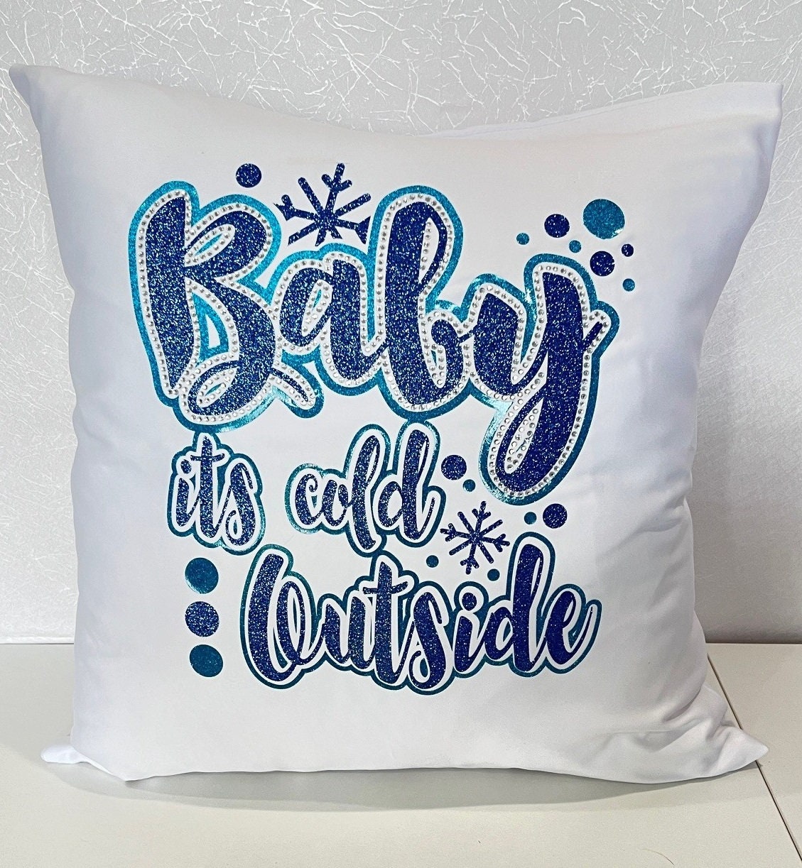 Baby Its Cold Outside Pillow Cover