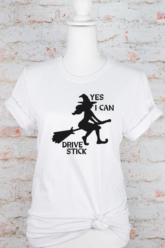 Yes I Can Drive A Stick with Broom and Witch