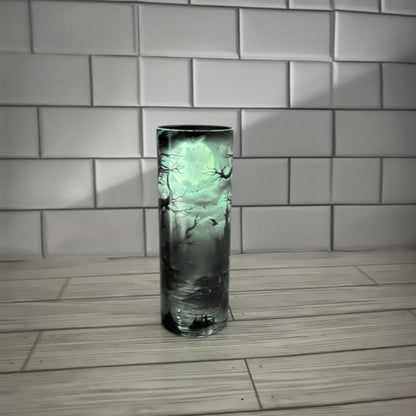 Glow in the Dark Halloween Eerie Night Tumbler